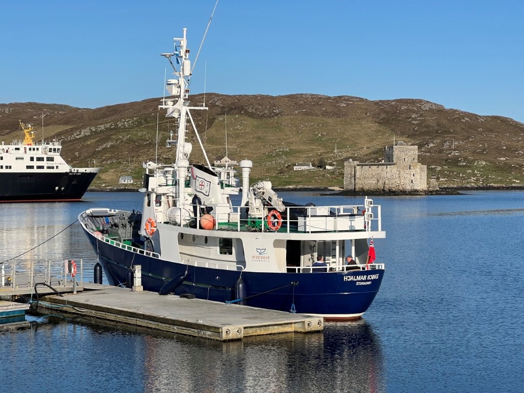 The Hjalmar Bjorge at Castlebay
